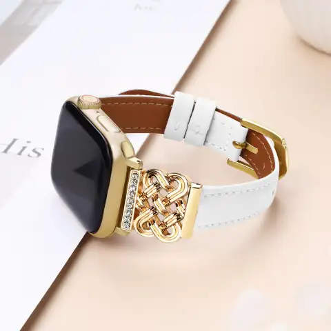 Chinese Knot Designed Metal Buckle Watch Strap Accessory