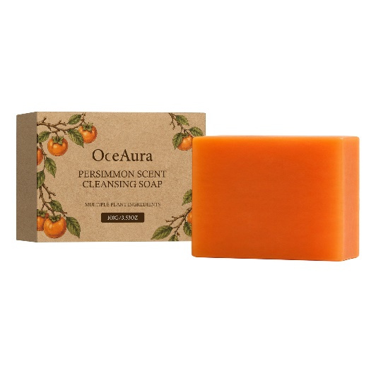 Persimmon Scented Cleansing Soap