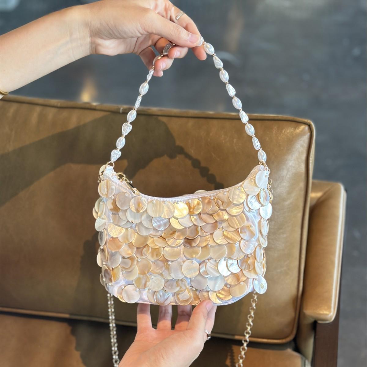 French-style Vintage Shell-shaped Ravioli Bag product image