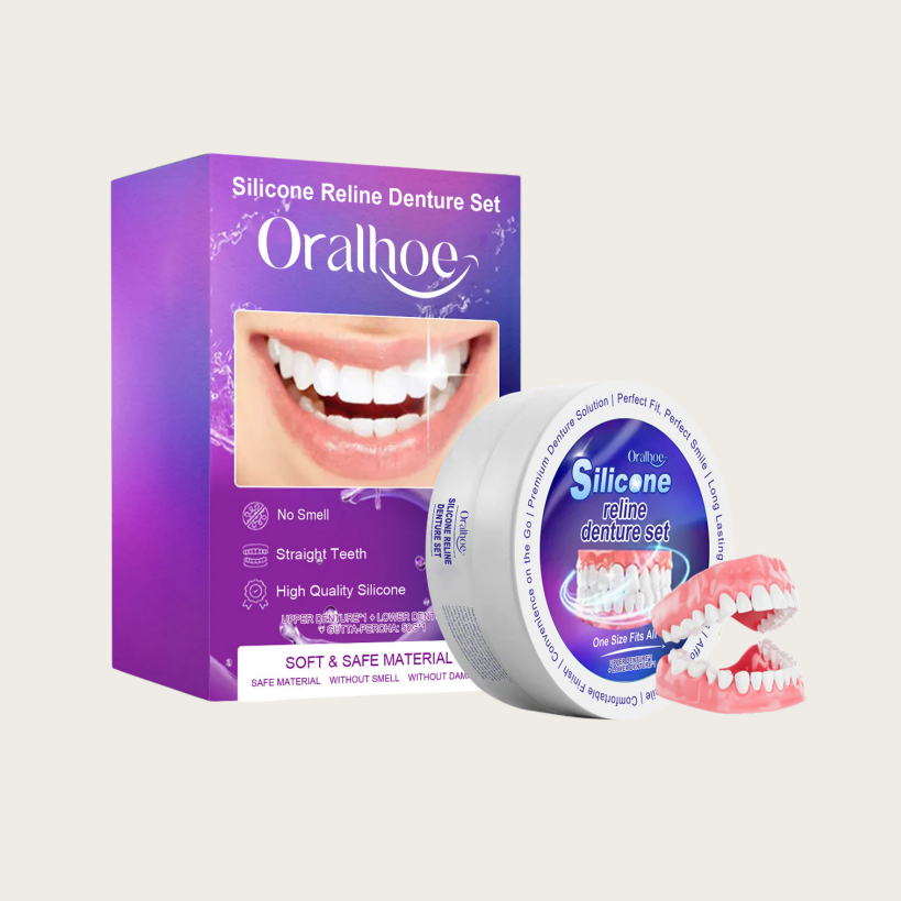 Dental Set For Natural-looking Smiles And Comfortable Denture Adjustments