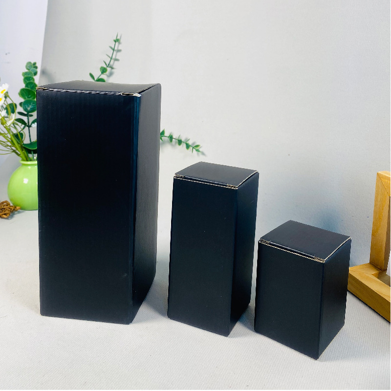 Black Corrugated Cup Packaging Box 2