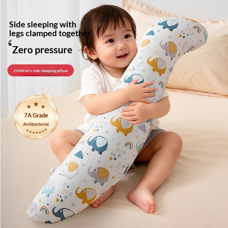Cute Seahorse-shaped Long Pillow For Kids Perfect For Hugging While Sleeping On Their Side