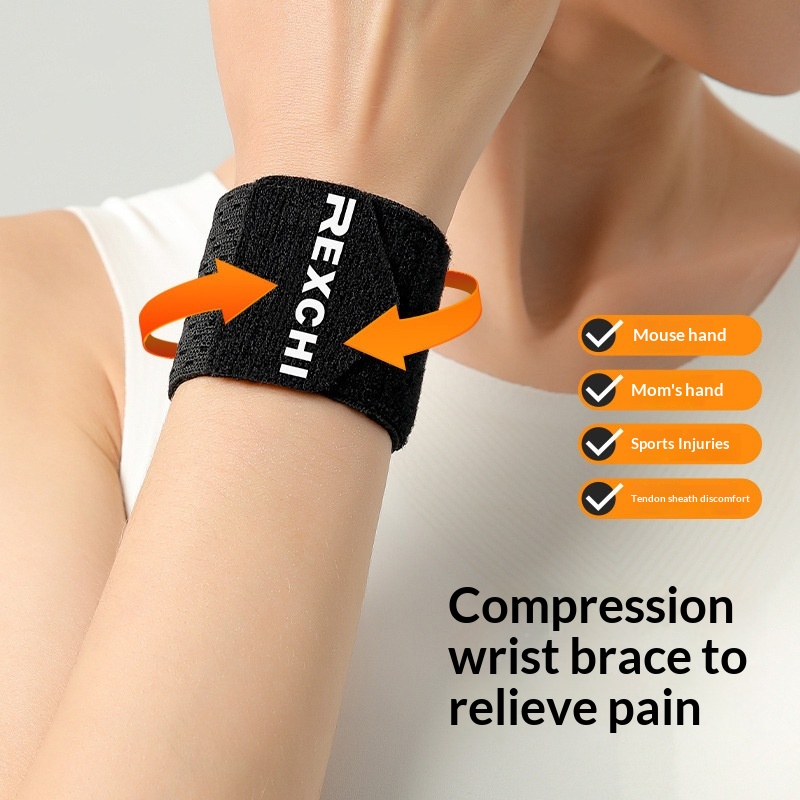 Womens Summer Thin Sweat-absorbent And Breathable Wrist Wraps product image