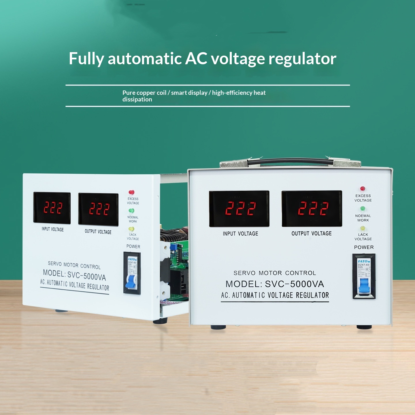 Latin America specific SVC Voltage Stabilizer, 2000 VA, 3000 VA