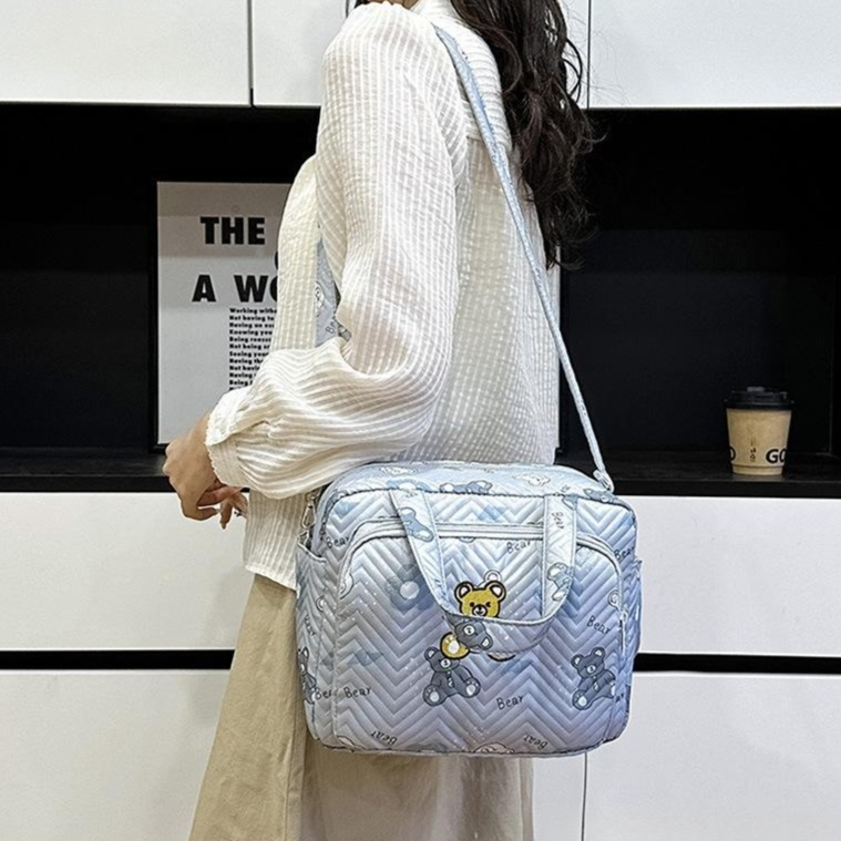 Large Capacity Milk Bottle Diaper Storage Backpack product image