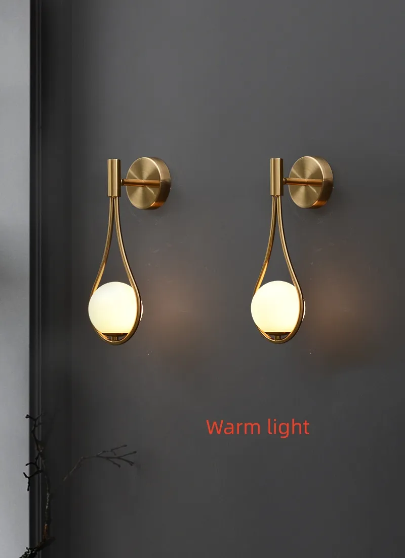 Nordic Wall Lamp Creative Living Room Metal