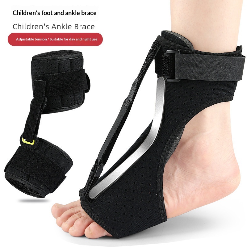 Dorsal Foot Support Brace Pediatric Foot Drop Immobilization Strap Foot Protector