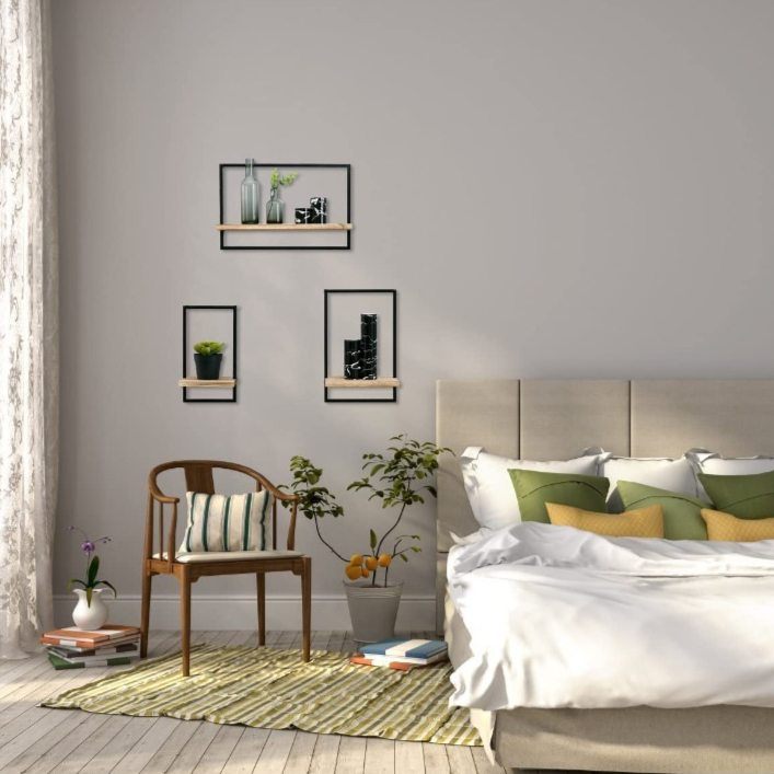 Floating Wall-mounted Shelf Modern Minimalist Light Luxury