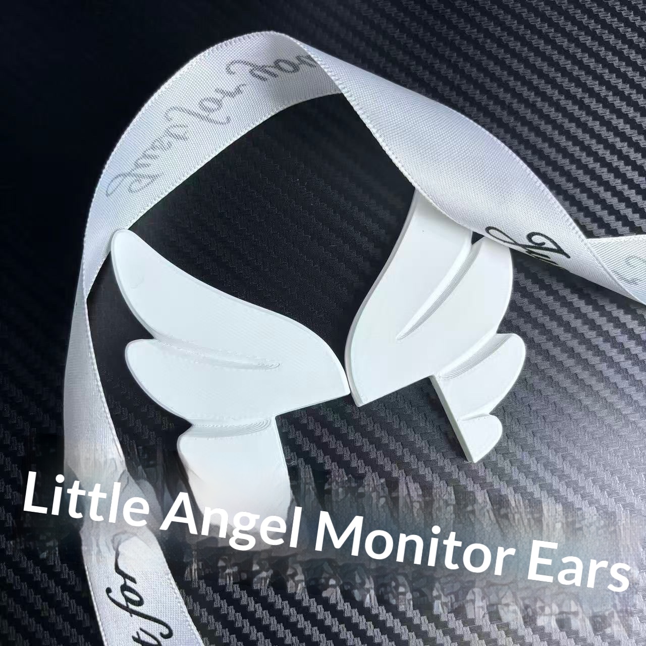 3D-printed Monitor-shaped Ear Ornament Self-adhesive And Creative