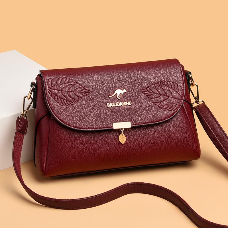 Womens Backpack Fashionable And Western-style Single-shoulder Bag Simple And Large-capacity