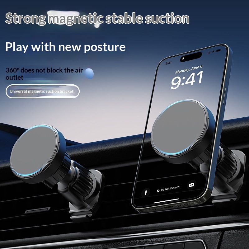 Vacuum Suction Cup Car Magnetic Mount