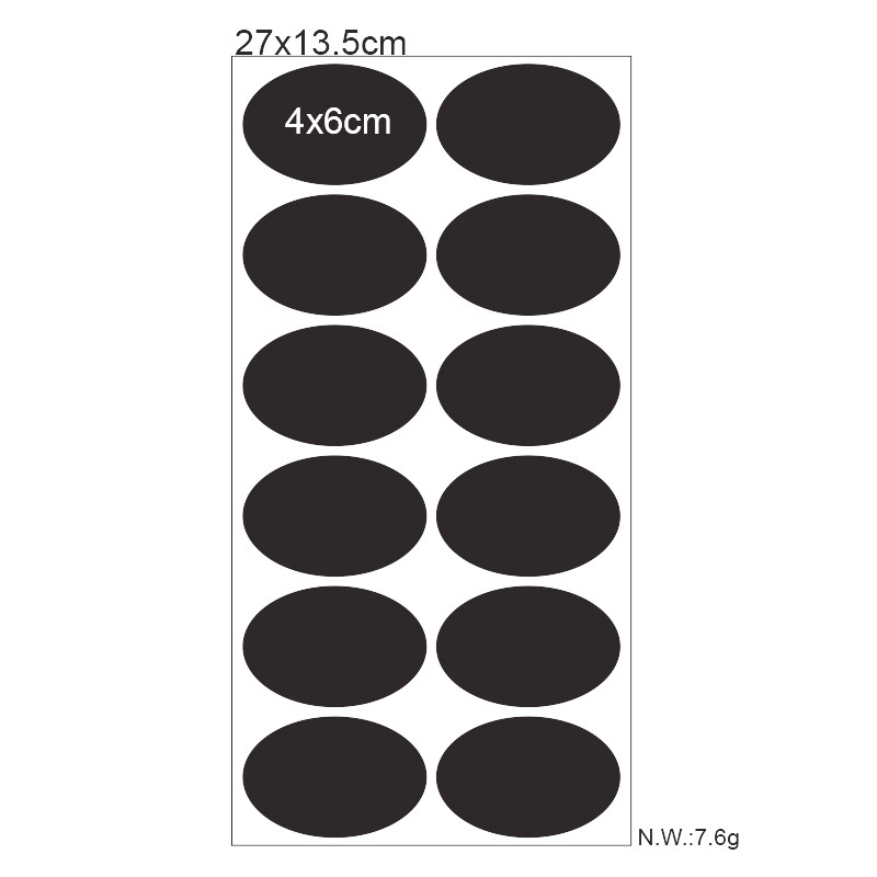 Black Sticker Bottle Label 2