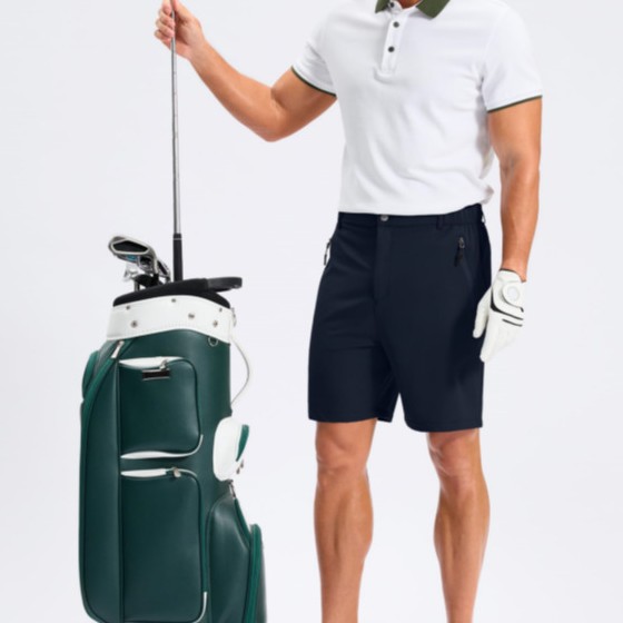 Quick-drying Zip-pocket Casual Shorts