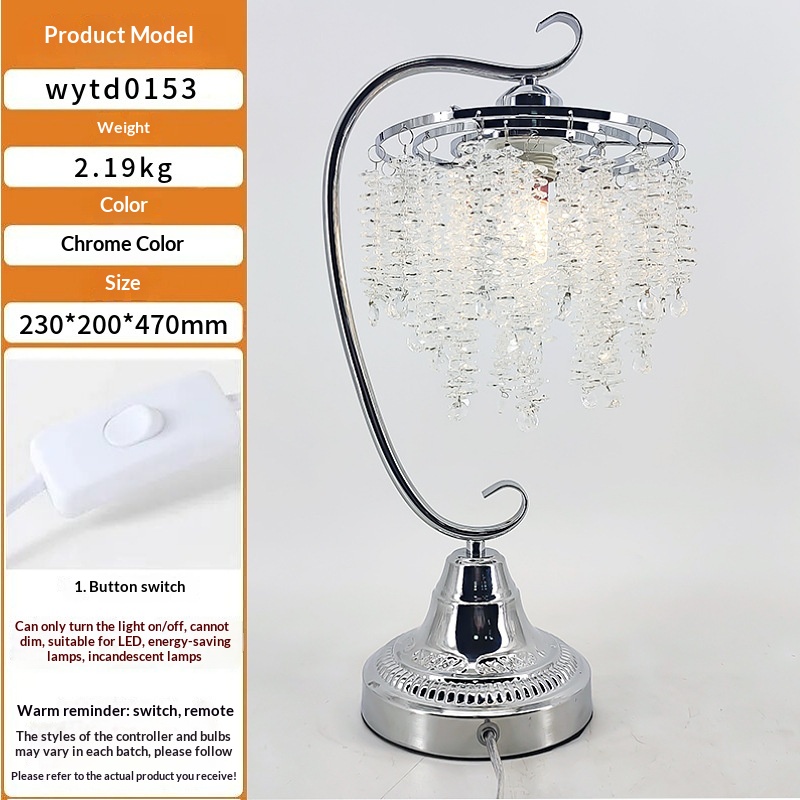Crystal Table Lamp, picture 2 of 12