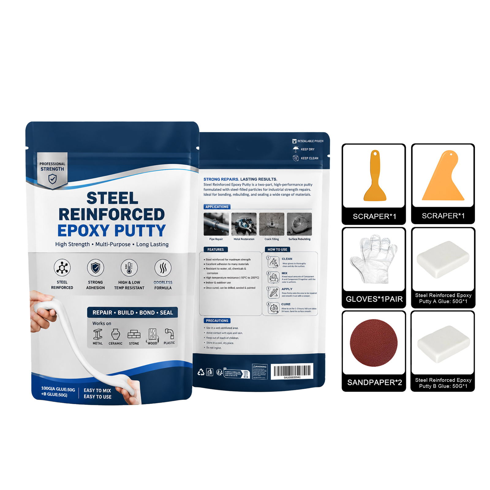 Steel Reinforced Epoxy Putty
