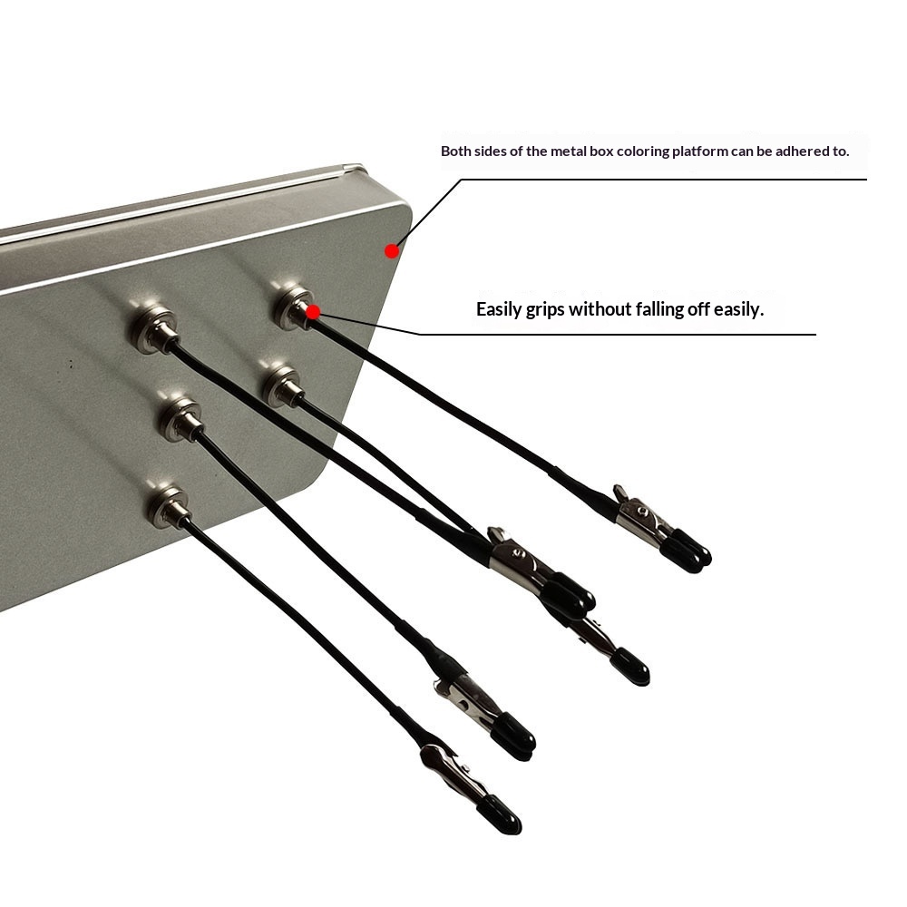 Coloring Clamp With An All-round Bendable Magnetic Base And Rubber-coated Soft Tip 3