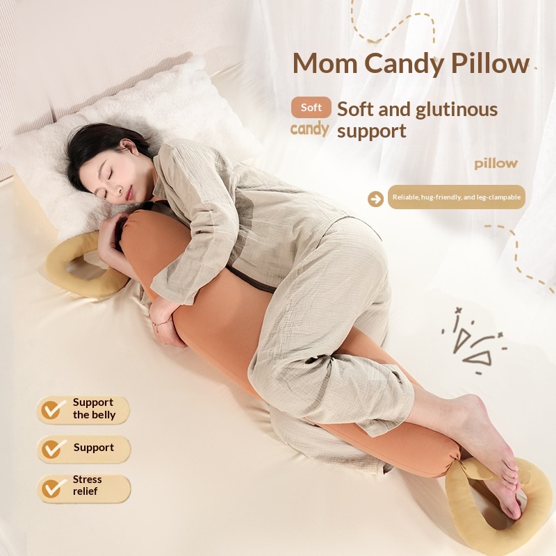 Pregnancy Pillow For Back Support And Side Sleeping With Belly Support