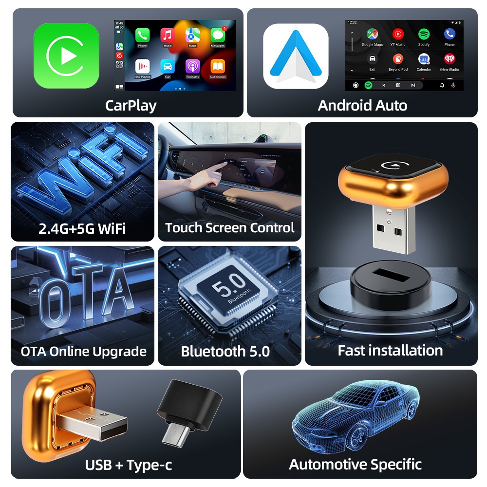 Android Car Infotainment Interconnection Box 4