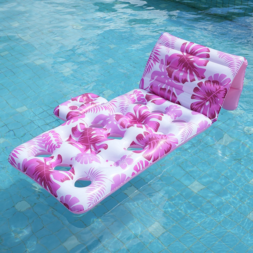 Inflatable Water Lounger Pool Party Floating Bed product image