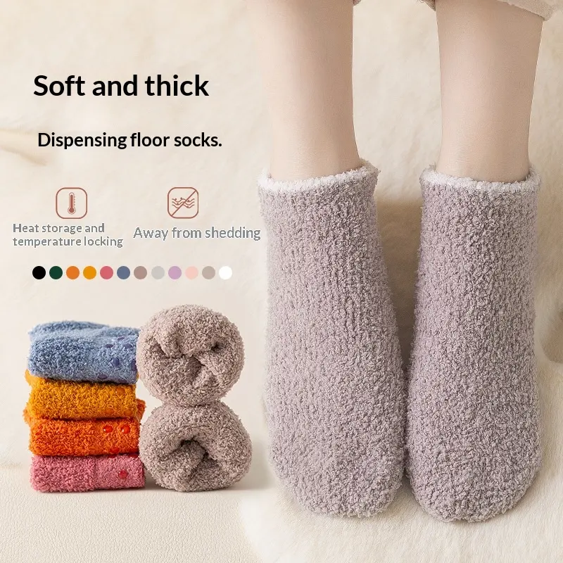 Thickened Floor Sleep Socks Warming Ankle