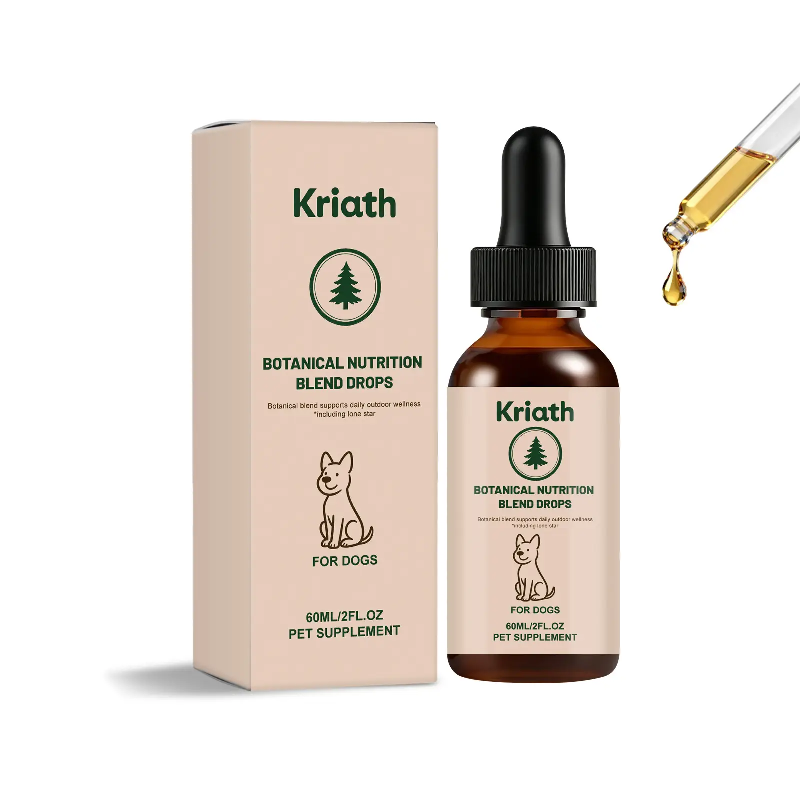 Bptanical Nutrition Blend Drops For Dogs