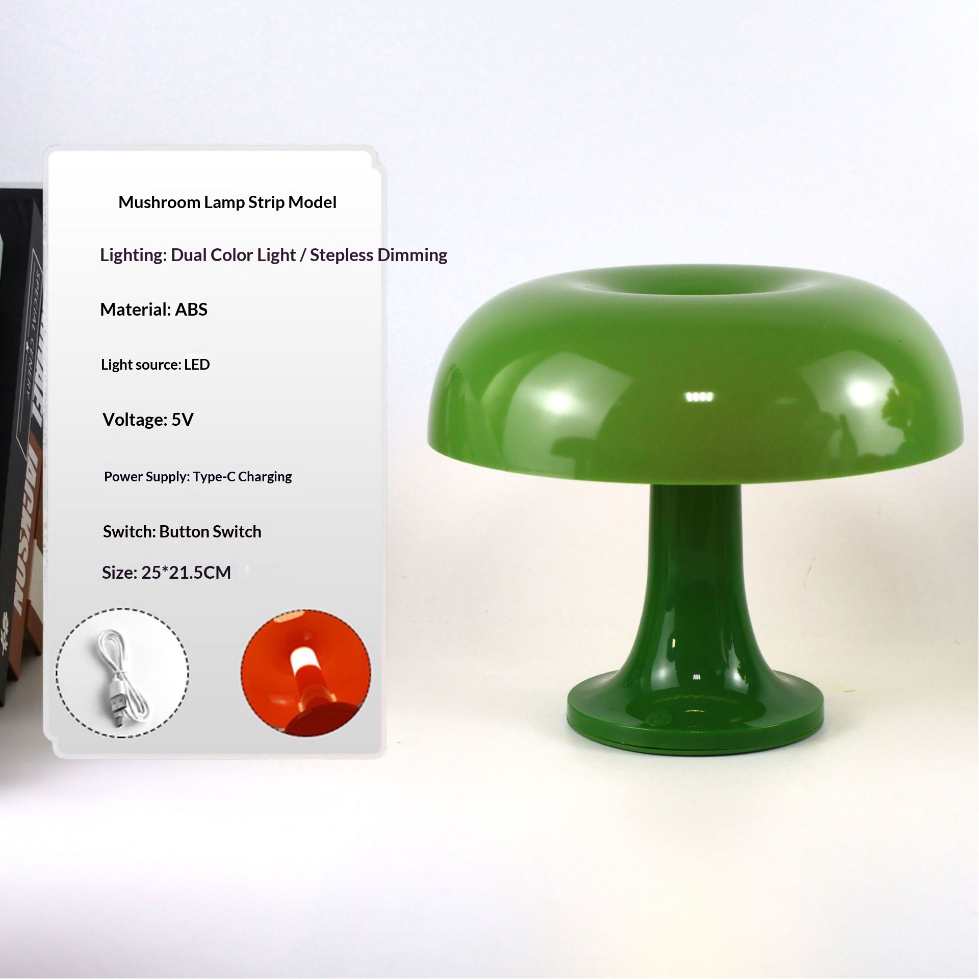 Rechargeable Decorative Desk Lamp, picture 6 of 9