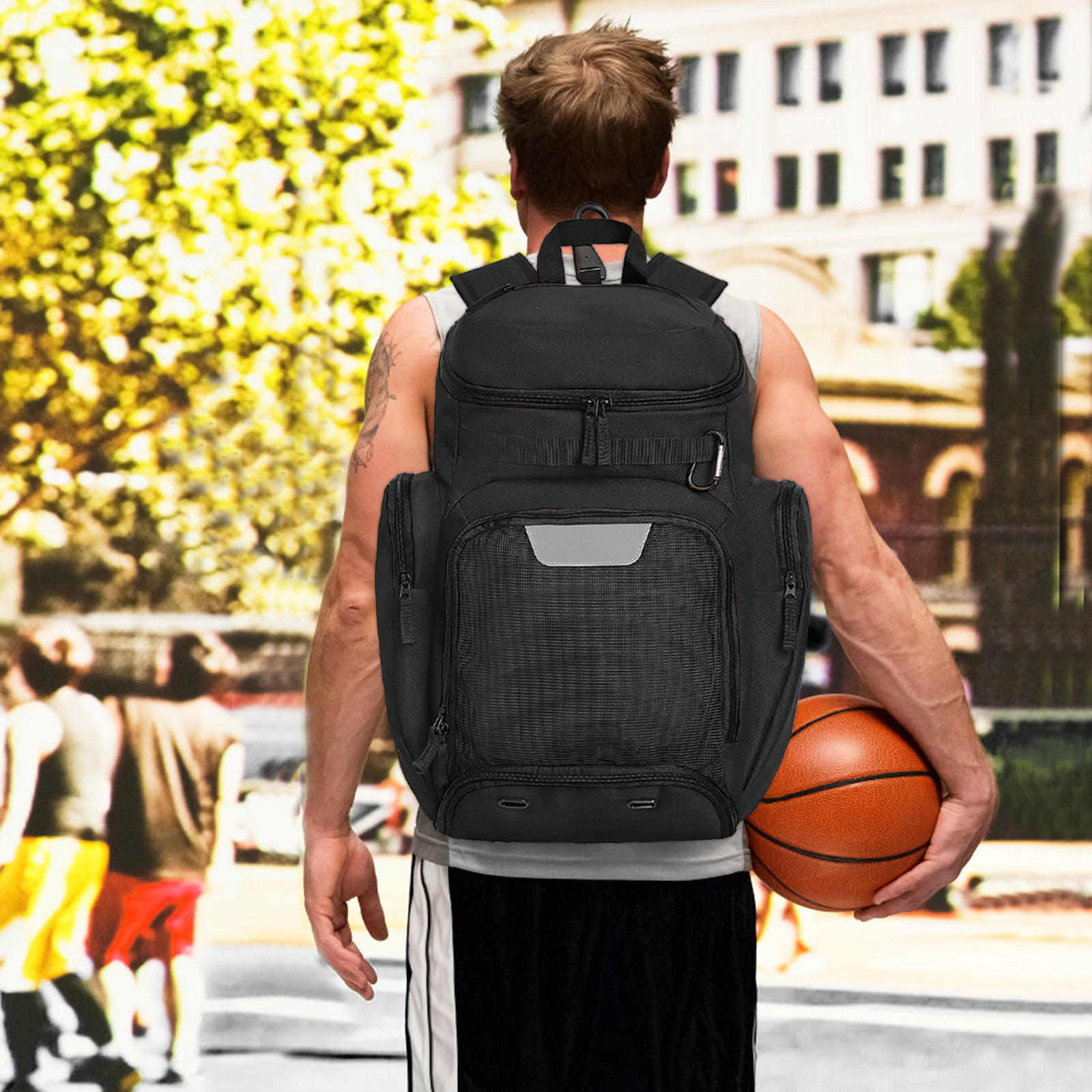 Womens Travel Sports And Computer-Friendly Air-Cushioned Backpack
