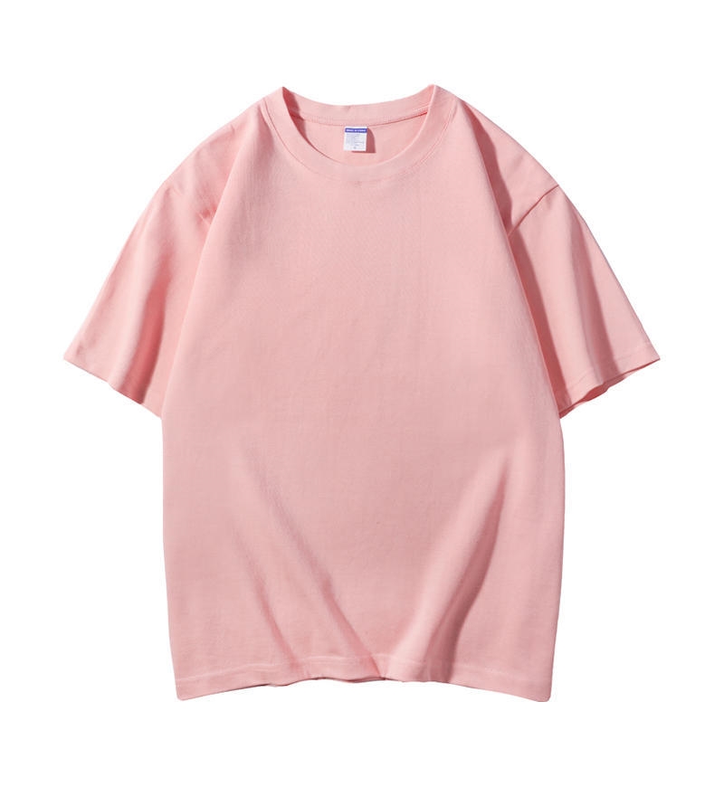 Trendy Brand Heavyweight Round Neck Loose Casual Shoulder Style Custom Advertising Short Sleeved T-shirt product image