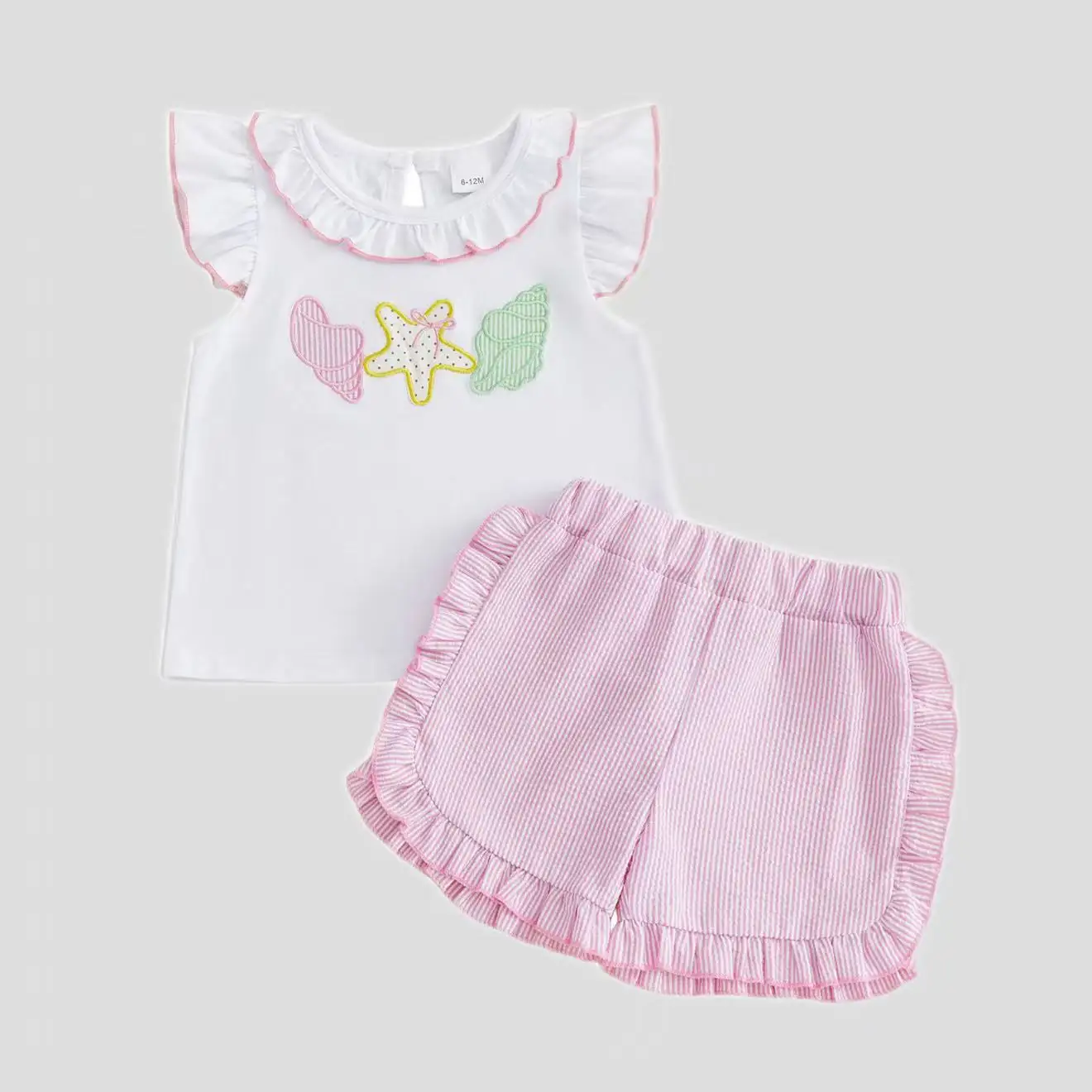 Fashionable Cute And Sweet Shorts Set