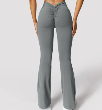 High-Waist Wide Leg Bootcut Trousers, picture 11 of 11