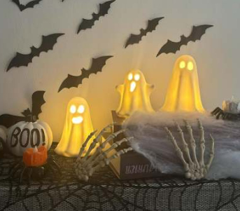 Ceramic Ghost Night Light, picture 5 of 5