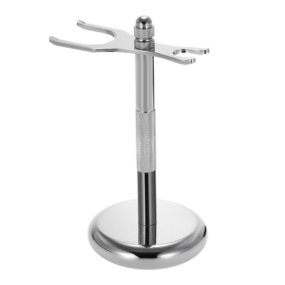 Shaving Razor And Brush Holder, Mens Stainless Steel Shaver