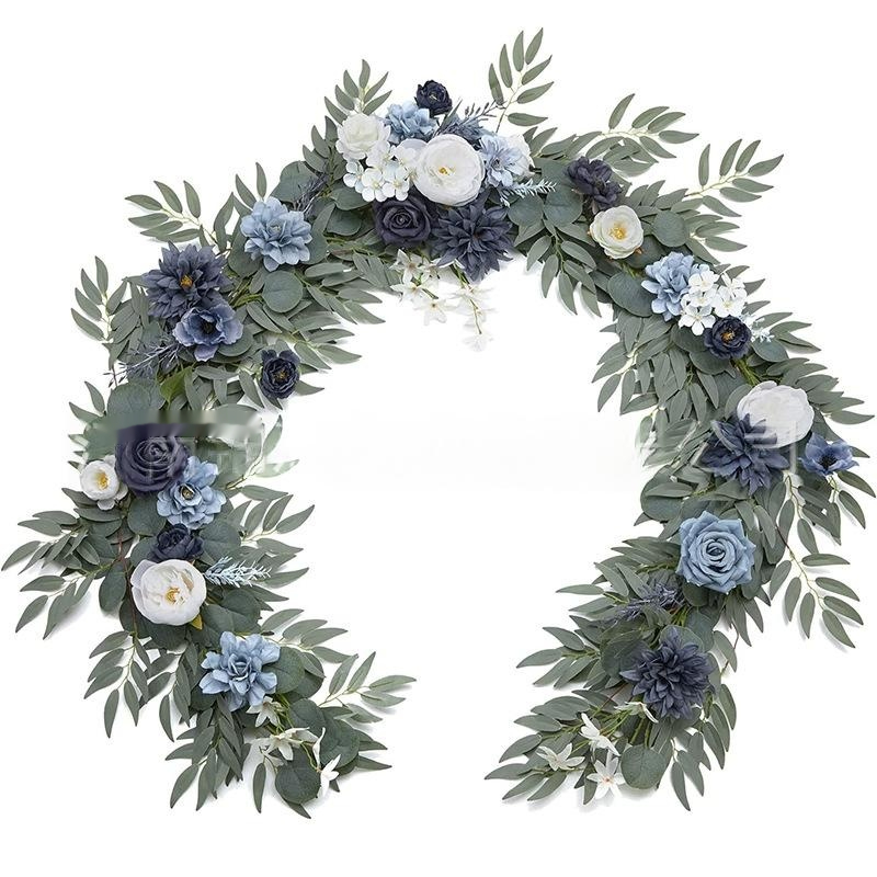 Eucalyptus Rose And Eucalyptus Flower Table And Chair Decoration Rattan | Grolano