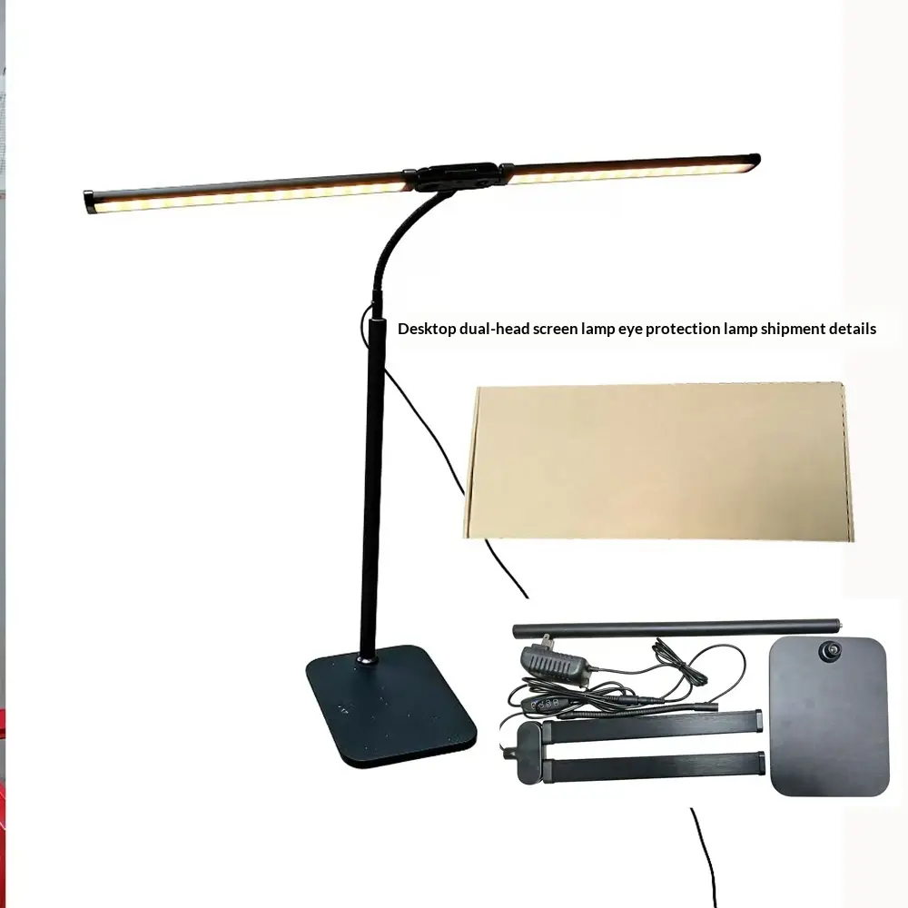 Double-head Desk Lamp Bedroom Bedside Lamp