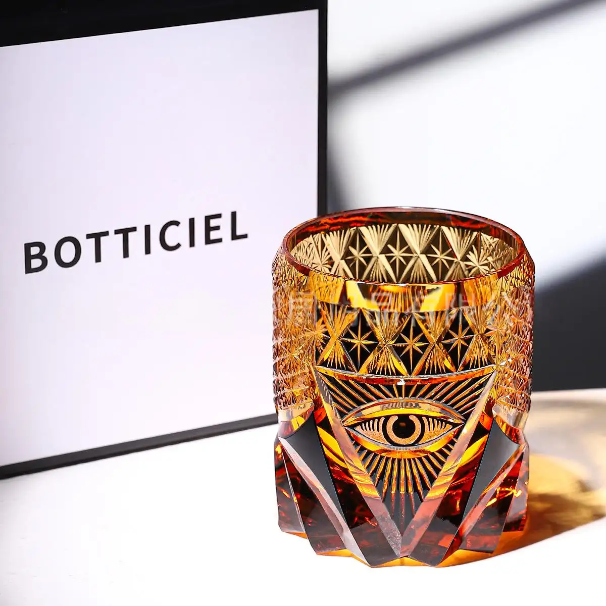 Hand-carved Crystal Glass High-end Whisky