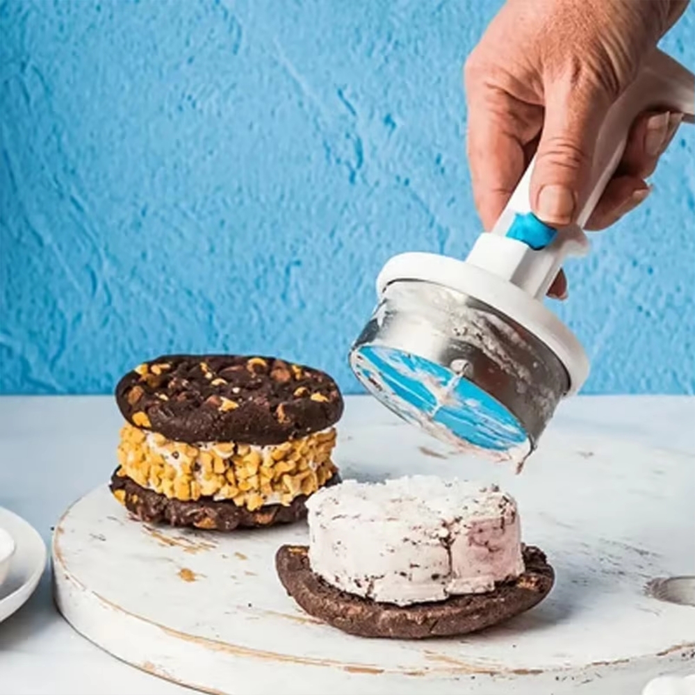 Ice-cream Spoon Maker Ice Cream Sandwich Rotating Spoon DIY Ice Cream Making
