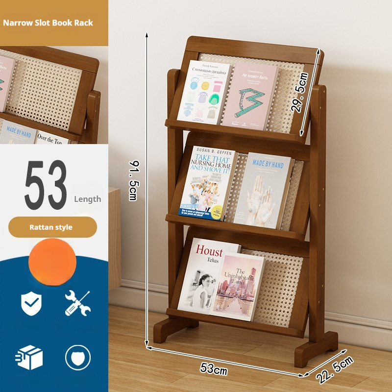 Floor-standing Simple Multi-tiered Home Storage Rack