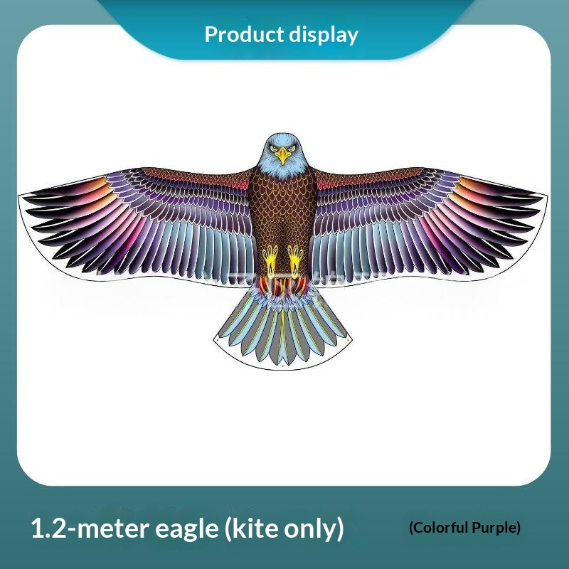 Eagle Kite Bird-scaring Kite (Black-Kite Only-1.2M)