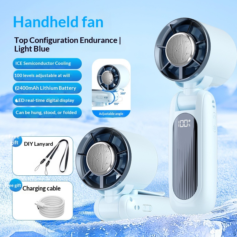 Home-use Handheld Mini Fan With Charging Function