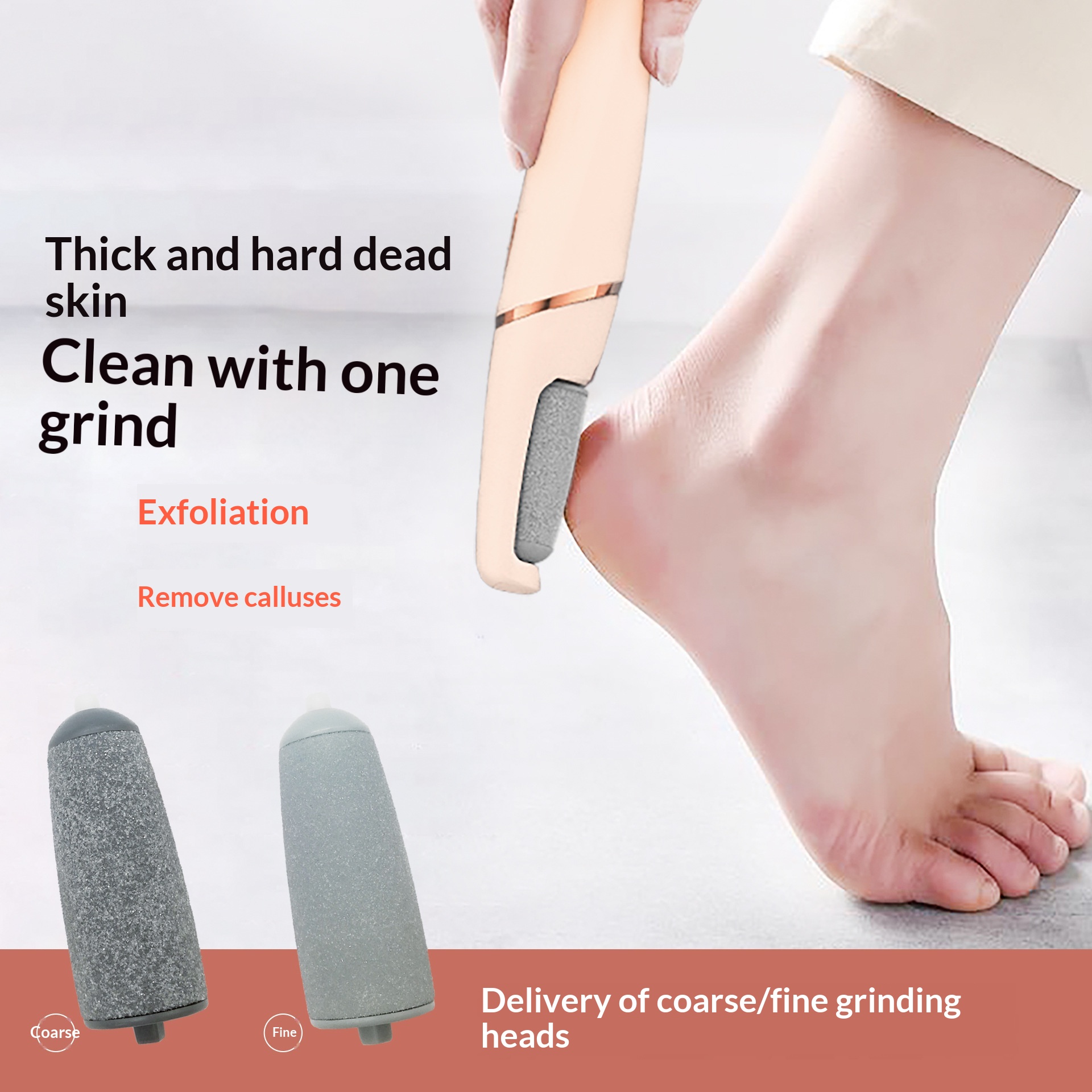 Electric Pedicure Tool For Women Dead-skin Remover And Foot Grinder