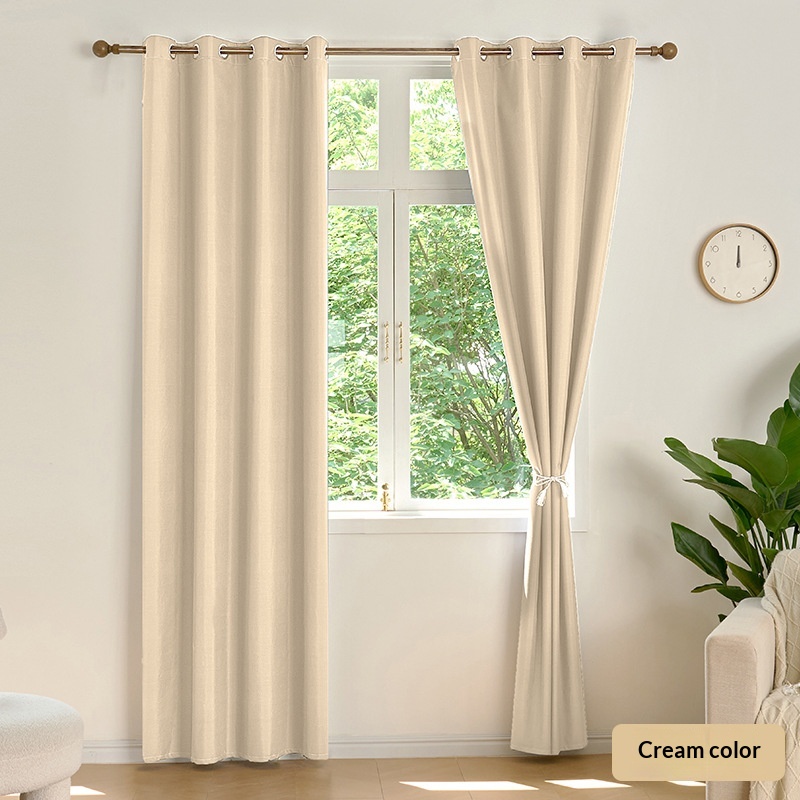 Pongee Laminated Window Drapes Home