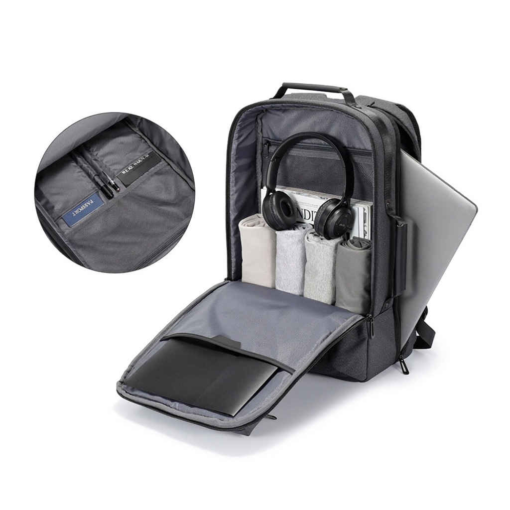 Men's Large-Capacity Multi-Functional Laptop Backpack 3