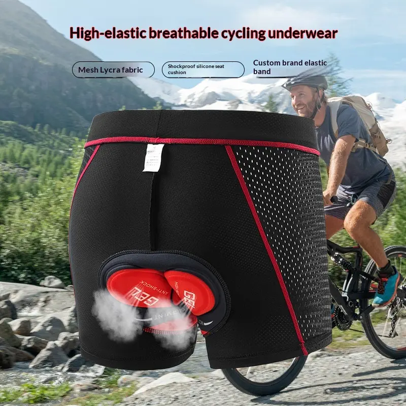 Thickened Silicone Shock-absorbing Seat Cushion Pants