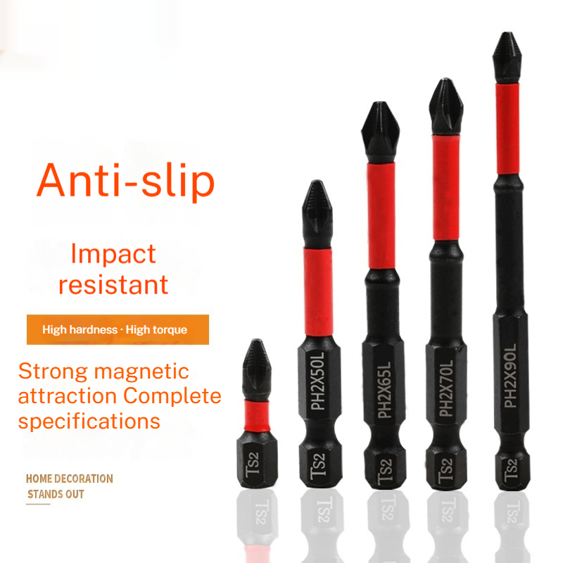 Phosphated Black Strong Magnetic Non-slip Impact-resistant Phillips Screwdriver