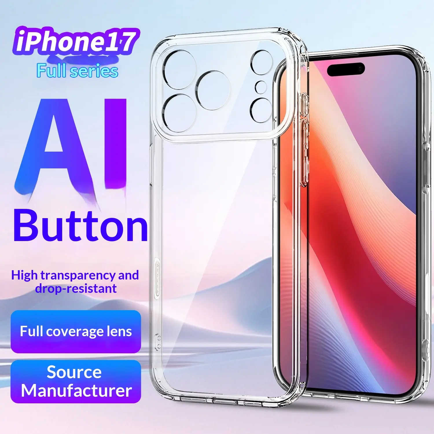 Full Body Transparent Drop Proof Phone Case