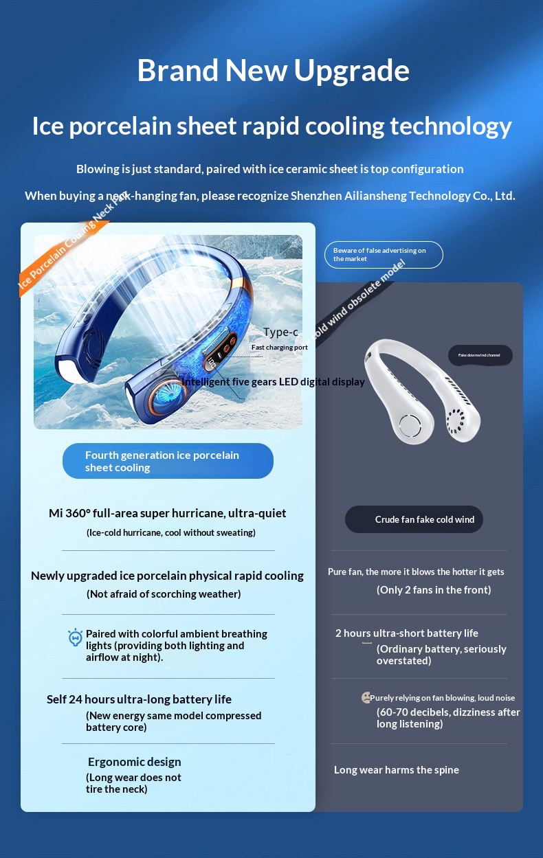 Ice-ceramic Cooling Smart Portable Neck-mounted Fansilent 22ca6602 Fa0b 4e5c 9379 598791627841 Trans