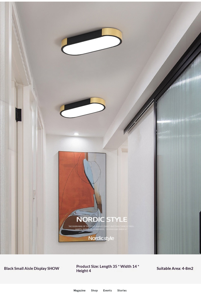 Living Room Light Minimalist Modern Design Atmospheric LED Rectangular Ceiling Light 4a4a0500 Ee1e 45ab 9187 F4e45a55091f Trans