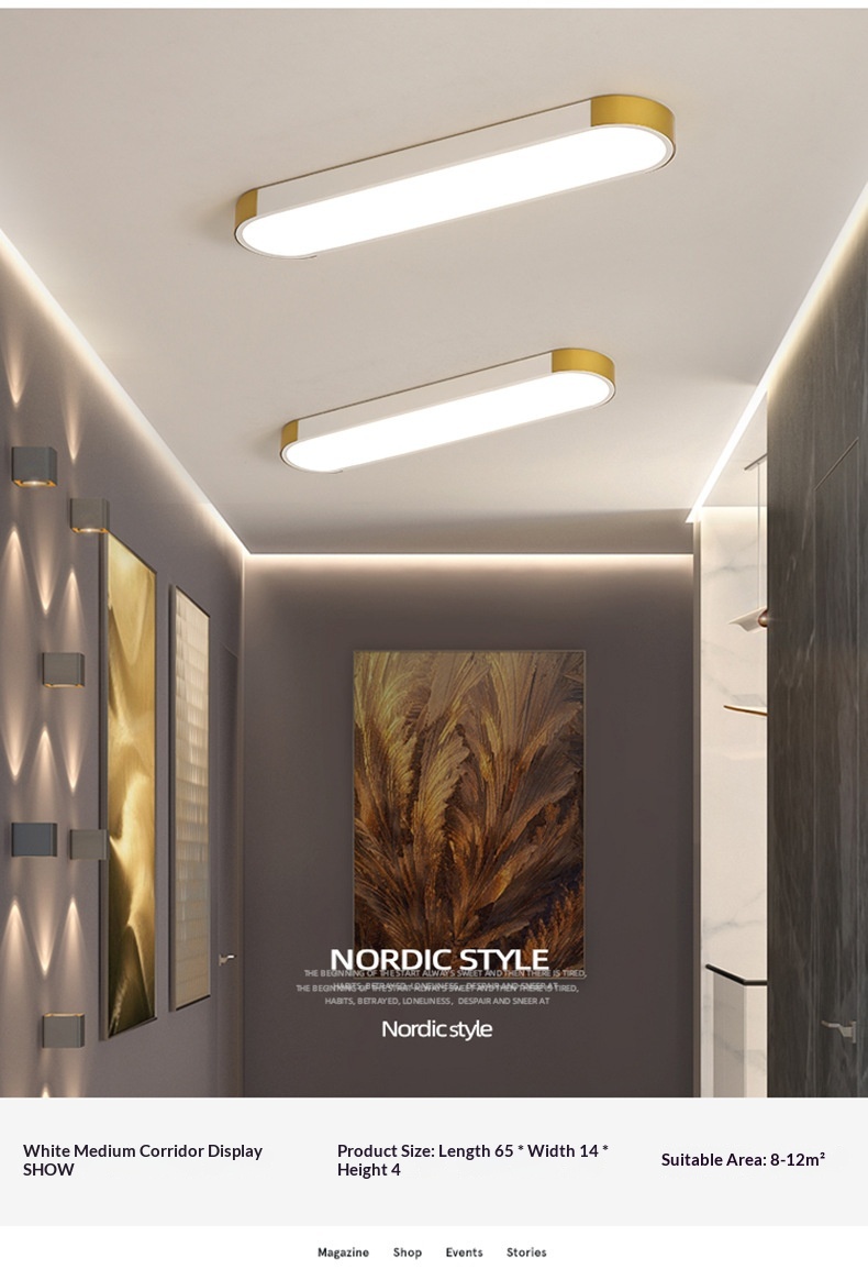Living Room Light Minimalist Modern Design Atmospheric LED Rectangular Ceiling Light Fe94306e Cf8b 4591 8da8 66c750eed204 Trans