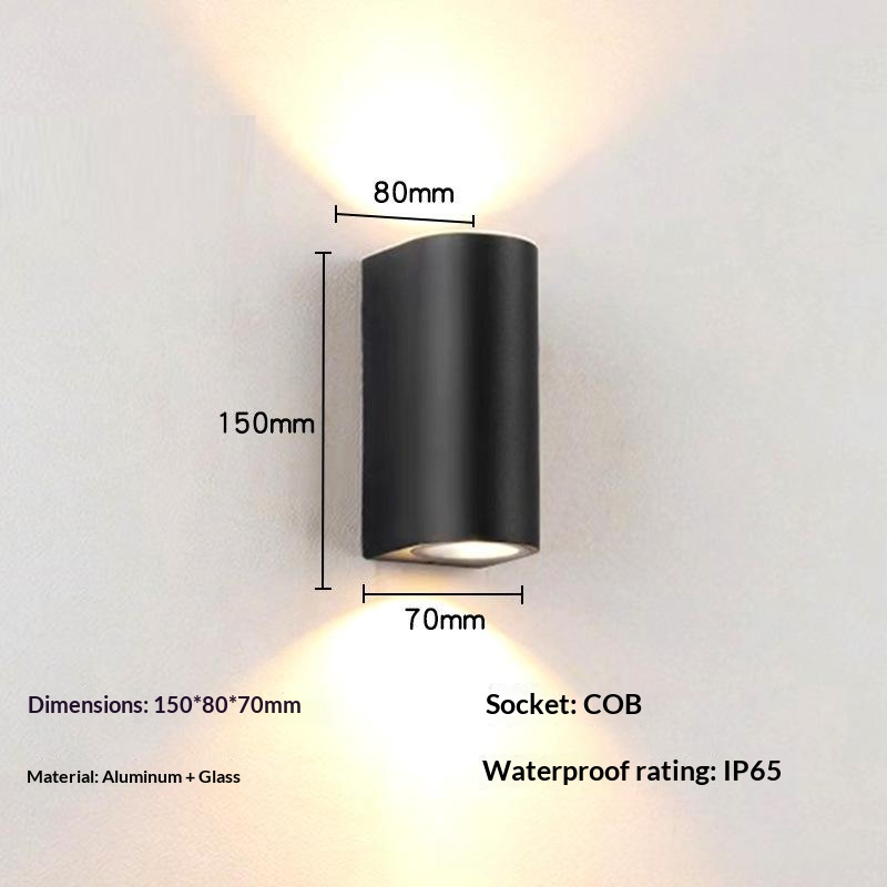Simple Courtyard Wall Lamp For Fences And Walkways 273c5dda Ab75 440c 9397 3573bea79f50
