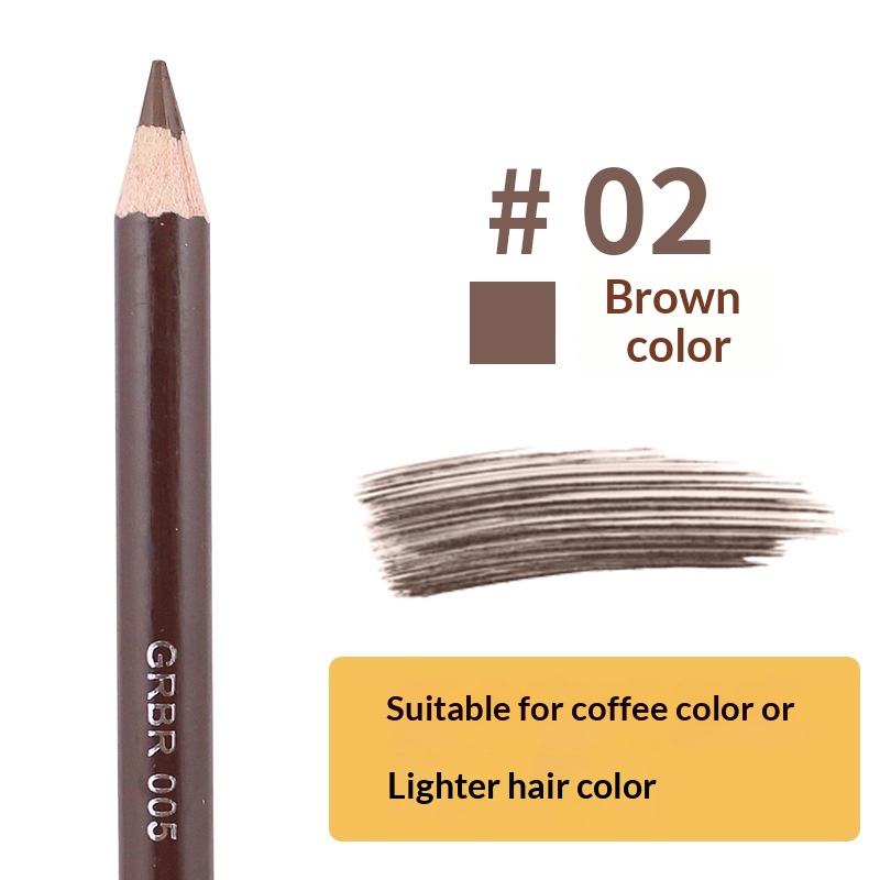 Yalaiyi Eyebrow Pencil Leopard Print Eyebrow Pencil Kuaishou And Douyin Live Broadcast Hot Selling Waterproof Distinct Look Wild Eyebrow Pencil
